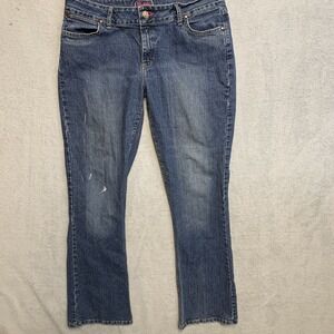Wrangler Women's Blue Jeans Size 13/14x34‎ Workwear Work  Casual
